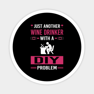 Wine Drinker DIY Magnet